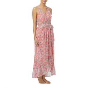 ~Gorgeous Coco Reef Ruffle Maxi Cover-up Dress- S~